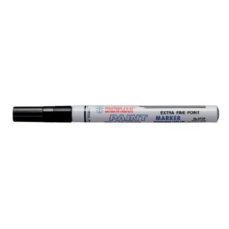 Marker olejowy Snowman cienki 0.5mm Czarny
